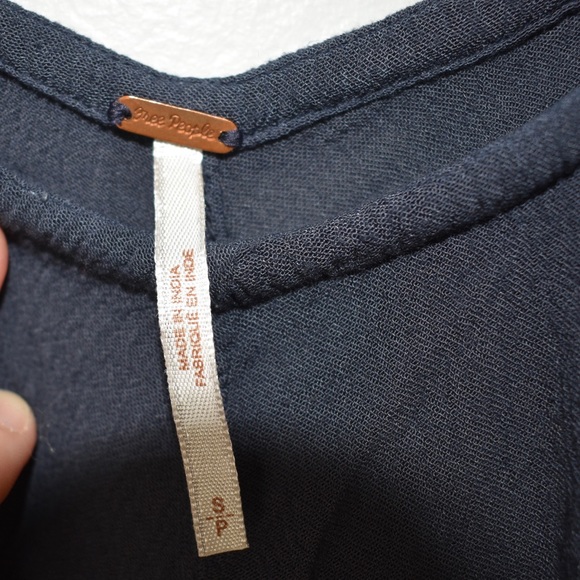 Free People Ombre Swing Dress Blue Size Small - Picture 8 of 9